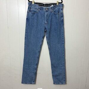 Lee Riders Regular Fit Straight Leg Men's Blue Jeans Size 36 x36 NWT